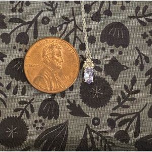 Sterling Silver Amethyst Necklace